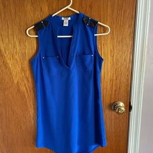 Cache royal blue blouse